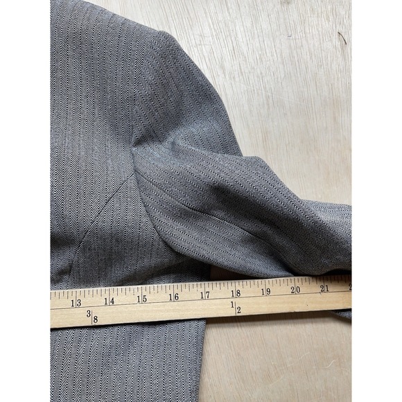 EXPRESS Women's Dress Blazer Women's  Sz 6 Button Suit Top‎ Gray RN#55285 - Picture 10 of 13